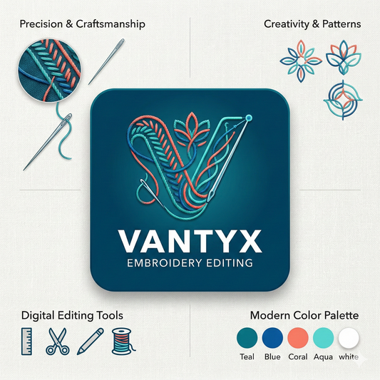 Vantyx Embroidery Editing – Precision Digital Craft